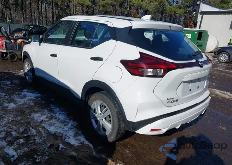 2023 Nissan Kicks S Xtronic Cvt из США, поврежденный, VIN 3N1CP5BV9PL561506